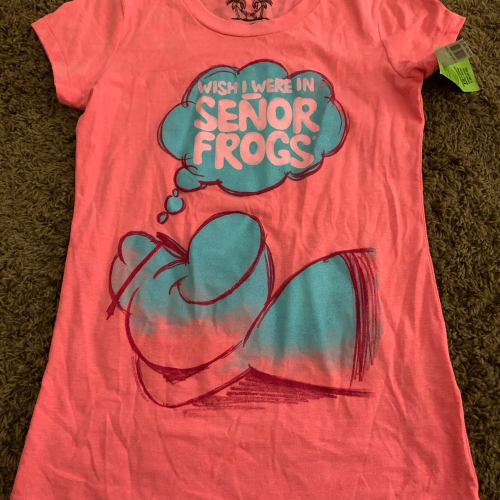 NWT Senior Frogs Tee.